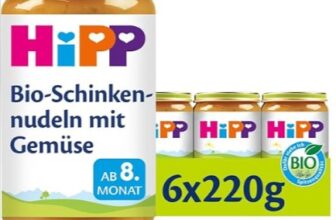 HiPP-Bio-Schinkennudeln-mit-Gemüse-6er-Pack-6-x-220-g-Amazon-de-Lebensmittel-Getränke