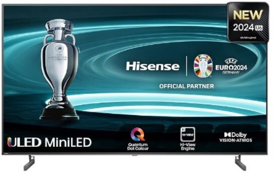 Hisense-65U6NQ-164-cm-65-Zoll-Fernseher-4K-Mini-LED-ULED-HDR-Smart-TV-60Hz-HDMI-2-0-Game-Mode-Plus-Dolby-Vision-Atmos-Bluetooth-Alexa-Built-in-Anthrazit-2024-Amazon-de-Elektronik-Foto