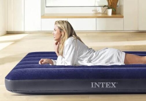 Intex-64757-Classic-Downy-Blue-Dura-Beam-Serie-Twin-Luftbett-Blau-191-x-99-x-25-cm-L-x-B-x-H-Amazon-de-Küche-Haushalt-Wohnen