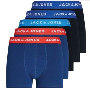 JACK-AND-JONES-Jungen-Lee-Boxershorts-Blau