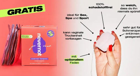 Jetzt-Mit-Cashback-Geld-Sparen-️Nevernot-Soft-Tampons-10Er-Packung-Mit-100-Marktguru