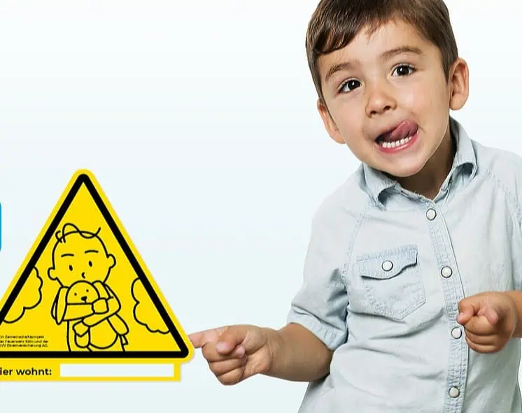 Gratis: Rettungsaufkleber – Kinderfinder – bis zu 2 gratis bestellen