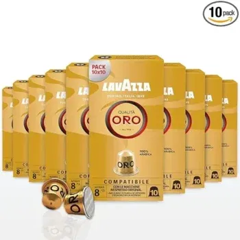 Lavazza Qualità Oro Arabica-Bohnen Kapseln