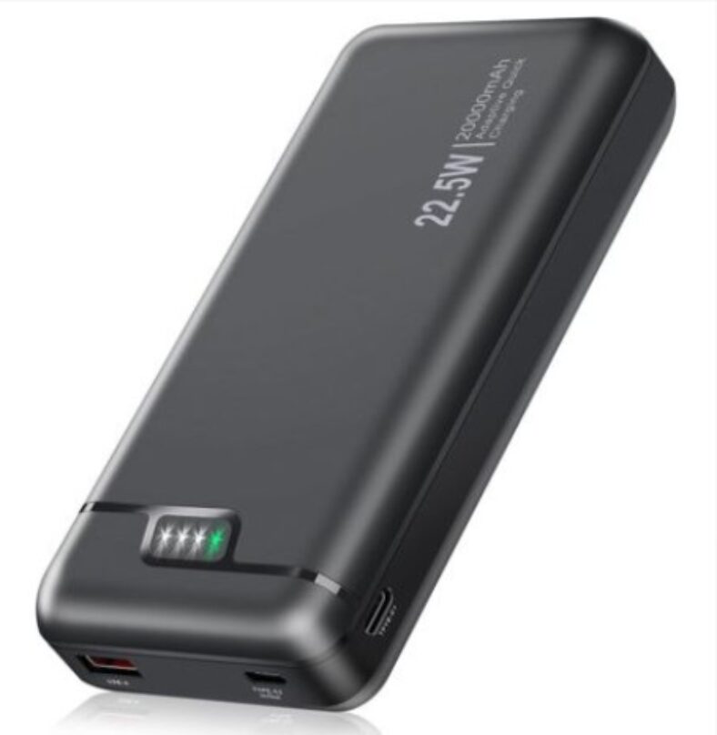 Lycosidae 22,5W Powerbank mit 20000mAh für 14,99€ inkl. Prime Versand (statt 29,99€)