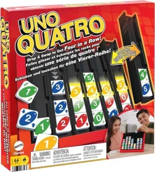 Mattel Games Uno Quatro HPF82