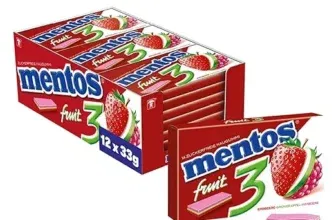 Mentos Kaugummi Fruity Fresh Erdbeere