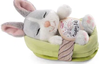 NICI Kuscheltier Hase grau 12 cm