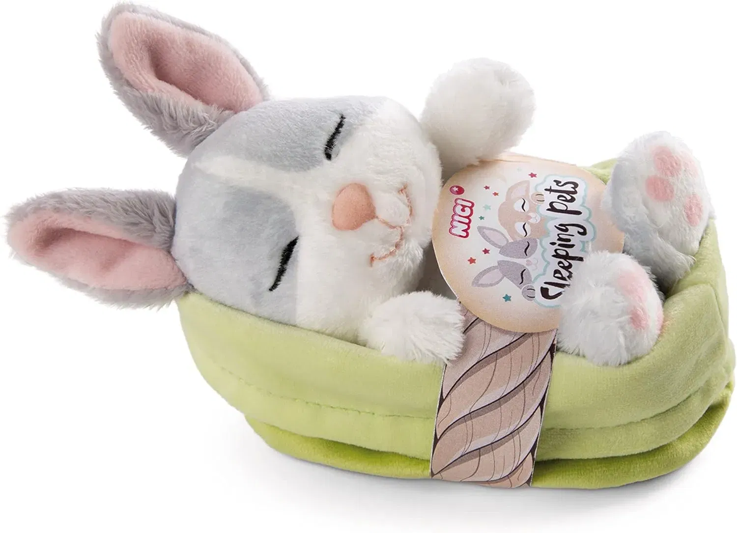 Nici Kuscheltier Hase Grau 12 Cm