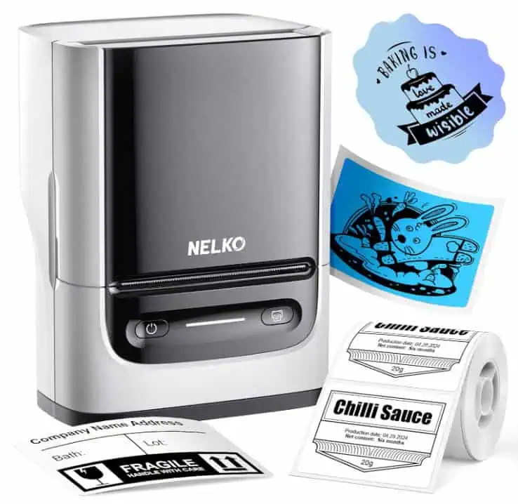 Nelko Etikettendrucker, Bluetooth PM220 für 26,99 € inkl. Prime-Versand (statt 35,99 €)