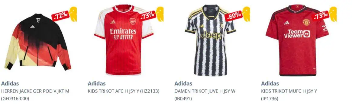 Picksport Fan Sale mit Produkten ab 9,99 € zzgl. Versand + 5,5 % Newsletter-Rabatt