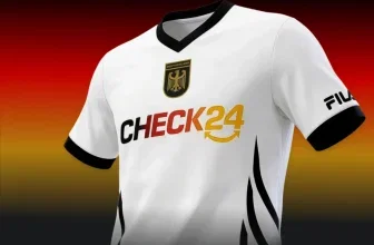 Kostenloses CHECK24 Fila Deutschland-Trikot