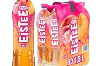 Rauch Eistee Peach 6er Pack mit Pfandflaschen