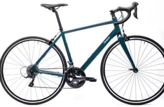 Rennrad-Triban-Regular-Damen-grün-TRIBAN-DECATHLON