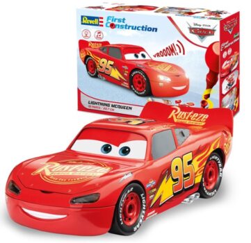 Revell-Lightning-McQueen-Disney-Cars-Auto-mit-Licht-Sound-First-Construction-Bausatz-für-Kinder-ab-4-Rot-Amazon-de-Spielzeug