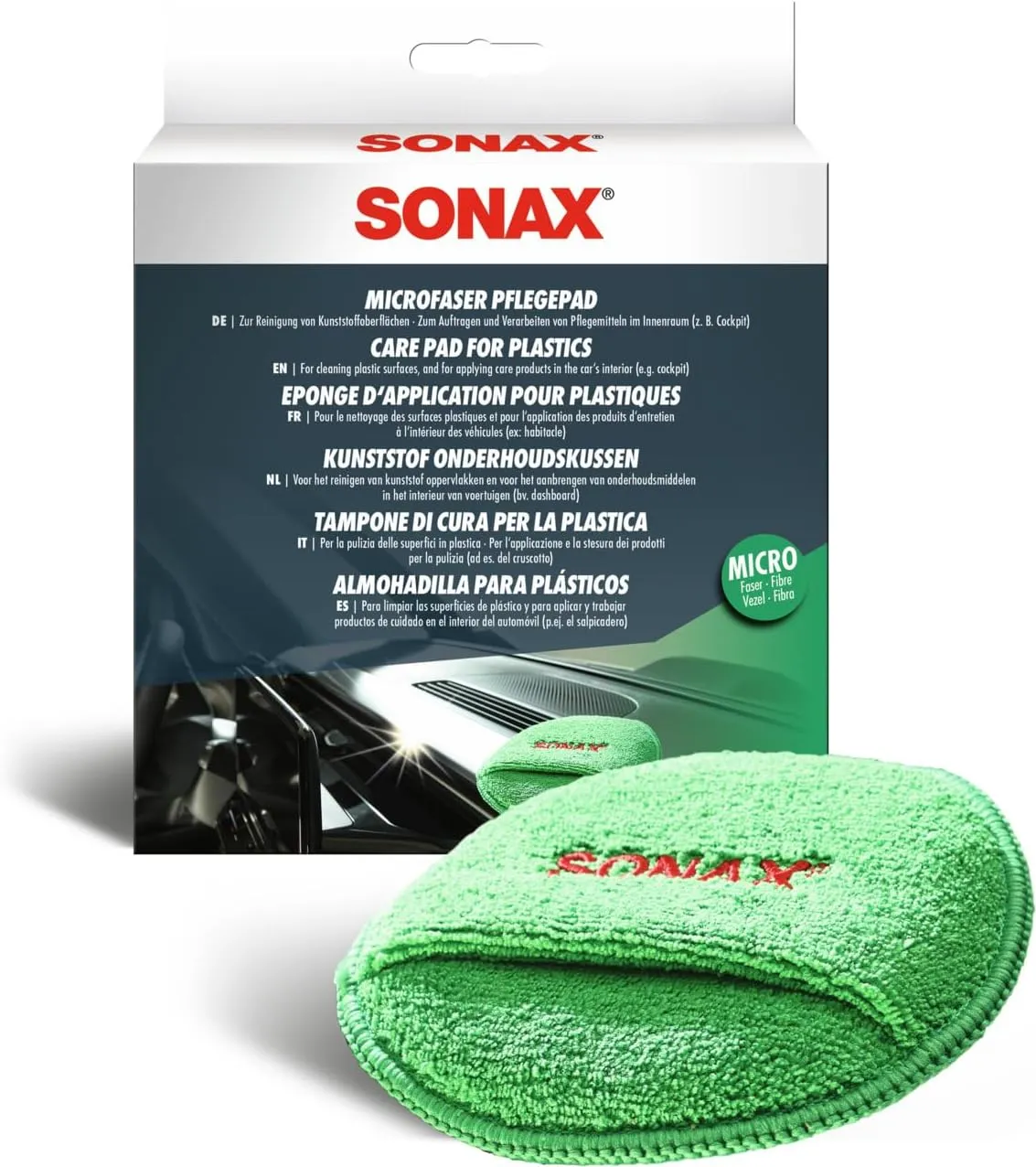 SONAX MicrofaserPflegePad für 4,95 € inkl. Prime-Versand