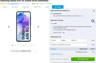 Samsung A55 + o2 Basic 35 GB 4G