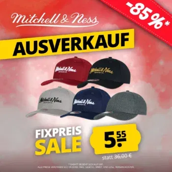 Sportspar Mitchell & Ness Kappen Fixpreis Sale