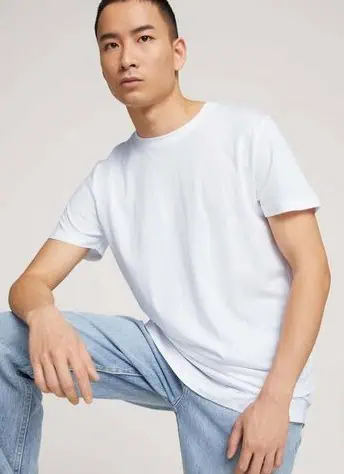 2er Pack Tom Tailor Denim T-Shirts in Weiß – 100% Baumwolle für 6,90€ inkl. Versand (statt 17€) Gr. S bis XXL