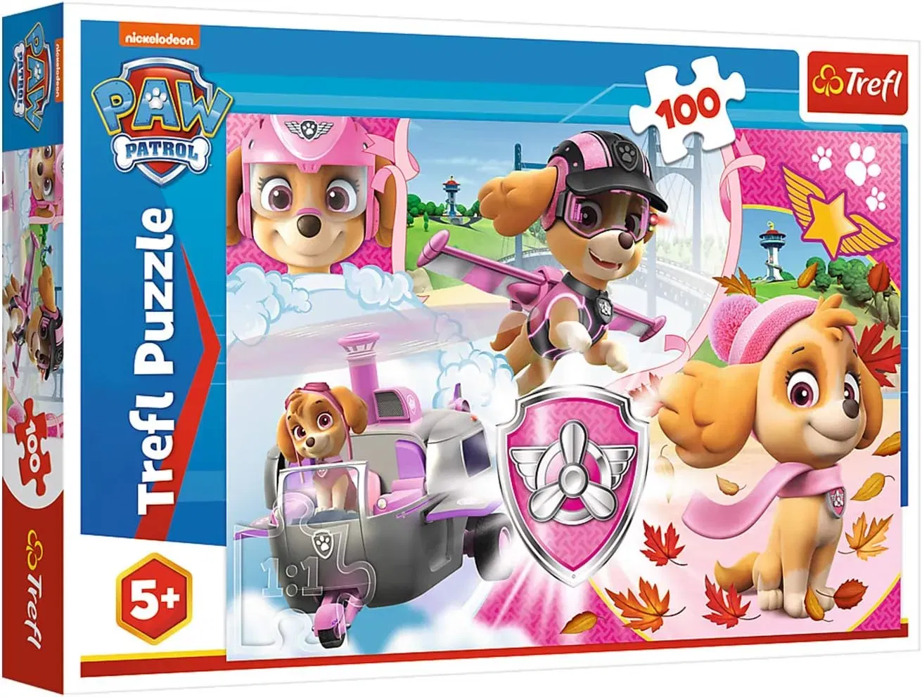 Trefl - Skye In Aktion - Paw Patrol Puzzle Mit 100 Teilen