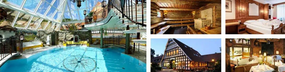 Oldenburger Münsterland: 2 ÜN im 4* VILA VITA Burghotel inkl. Frühstück, 1x 3-Gang-Menü, 680m² Burgtherme & Wildpark ab 258 € für 2 Pers.