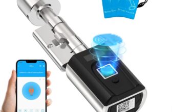 WELOCK-SECBNEBL51-Fingerabdruck-Schloss-Elektronisches-Türschloss-mit-RFID-Karte-Bluetooth-WiFi-für-30-70mm-