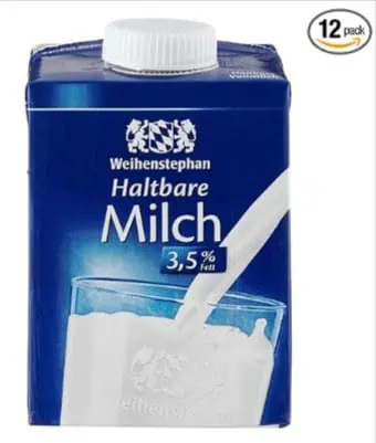 Weihenstephan Haltbare Milch 3.5 Prozent, 12er Pack (12 x 500 ml) ab 10,10€