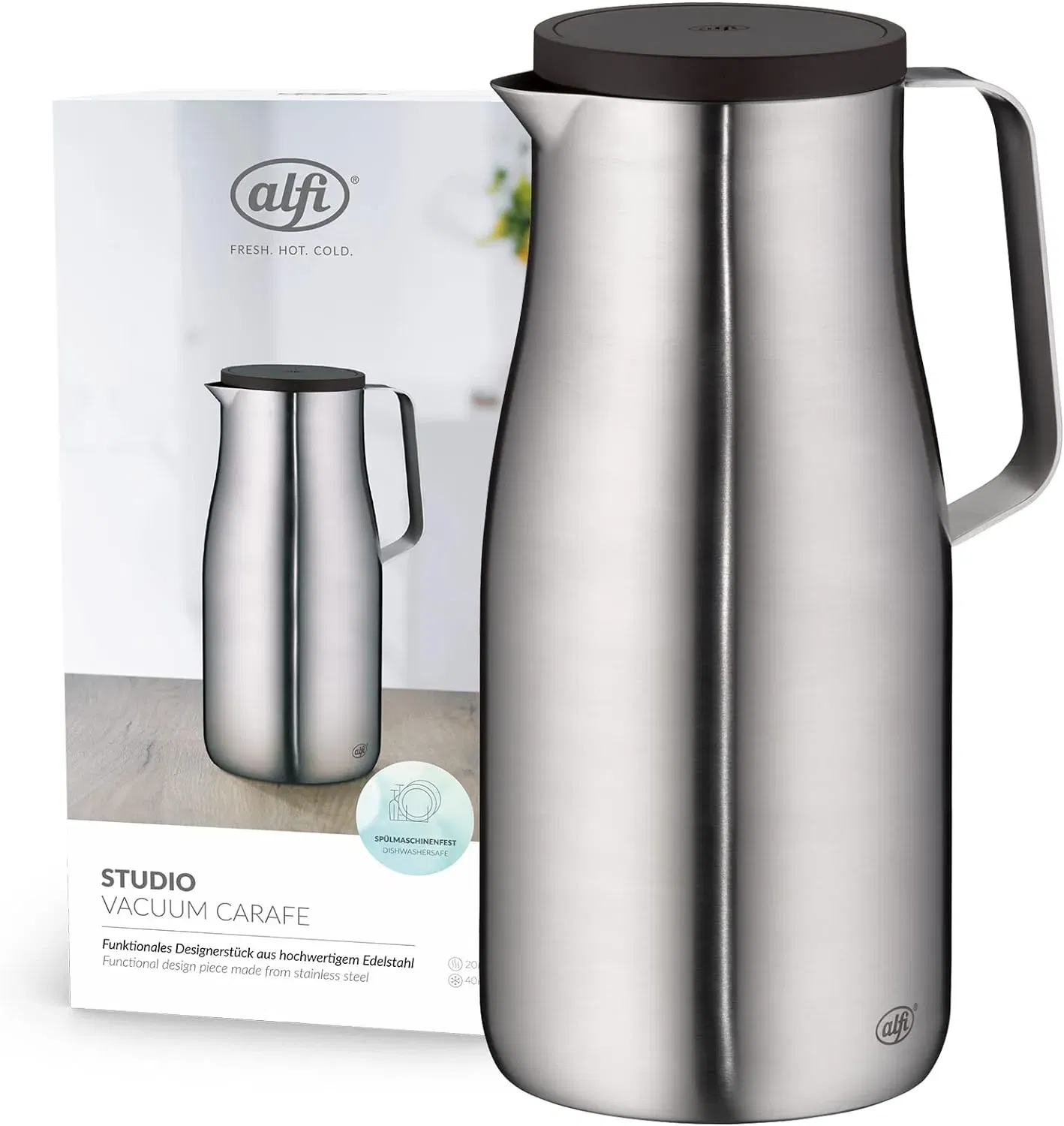 Alfi Isolierkanne Studio Tt Edelstahl 1,5 Liter