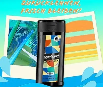 bruno banani Limited Edition Man Shower Gel, 3-in-1 Duschgel 250 ml