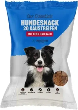 by Amazon Hundesnack 20 Kaustreifen HundRind und Kalb