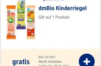 dmBio Kinder Riegel