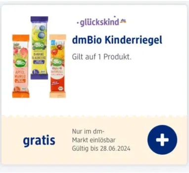 dmBio Kinder Riegel