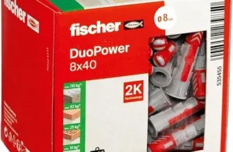 fischer DuoPower 8 x 40 Universaldübel