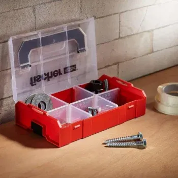 fischer FIXtainer, Sortierbox (Dübel, Schrauben uvm.) für 8,99 € inkl. Prime-Versand