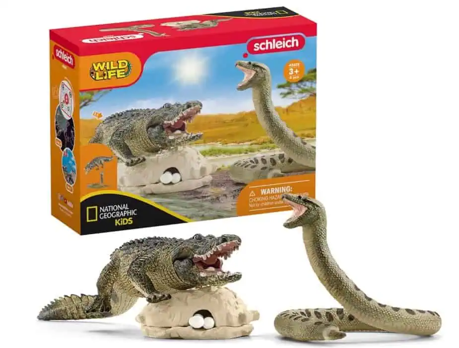 schleich 42625 Gefahr im Sumpf (NatGeo) für 8,99 € inkl. Prime-Versand (statt 15,95 €)