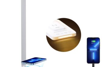 sympa-Schreibtischlampe-LED-Metall-mit-Wireless-Charger-5-Farbmodi-5-Helligkeitsstufen-Tischlampe-USB-Ladeanschluss