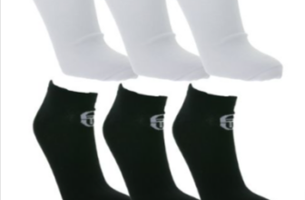 27-Paar-Sergio-Tacchini-Sneaker-Socken-modische-Baumwoll-Socken-230000830-Schwarz-oder-Weiß