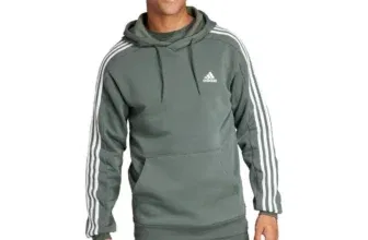 Adidas Essentials Fleece 3-Stripes Herren Hoodie IX2366