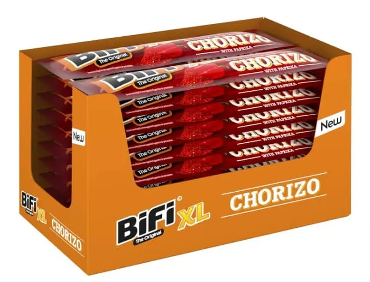 BIFI CHORIZO XL 20X26G für 16,98 € inkl. Prime-Versand (statt 27,99 €)