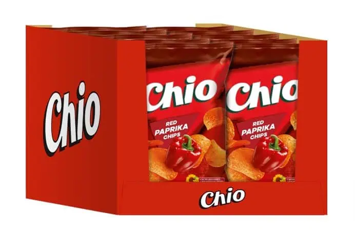 Chio Chips Red Paprika, 10er Pack (10 x 150 g) ab 12,66 € inkl. Prime-Versand (statt 19,99 €)