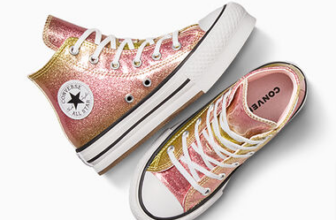 Converse Chuck Taylor All Star EVA Lift Platform Citrus Glitz