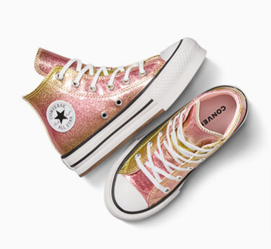 Converse Chuck Taylor All Star EVA Lift Platform Citrus Glitz