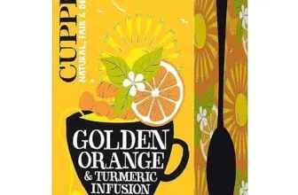 Cupper Bio Kräutertee Orange und Kurkuma 20 Beutel