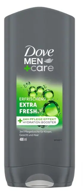 Dove Men+Care 3-in-1 Duschgel Extra Fresh Duschbad, 400 ml 6 Stück für 6,76 € inkl. Prime-Versand (statt 13,93 €)