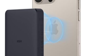 ESR-HaloLock-Wireless-10000-mAh-Powerbank-für-MagSafe-Kabelloses-Akku-mit-USB-C-Kabel-magnetische-Batterie-Pack-kompatibel