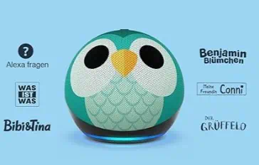 Echo Dot Kids (5. Generation, 2022) für 27,99 € inkl. Prime-Vesand