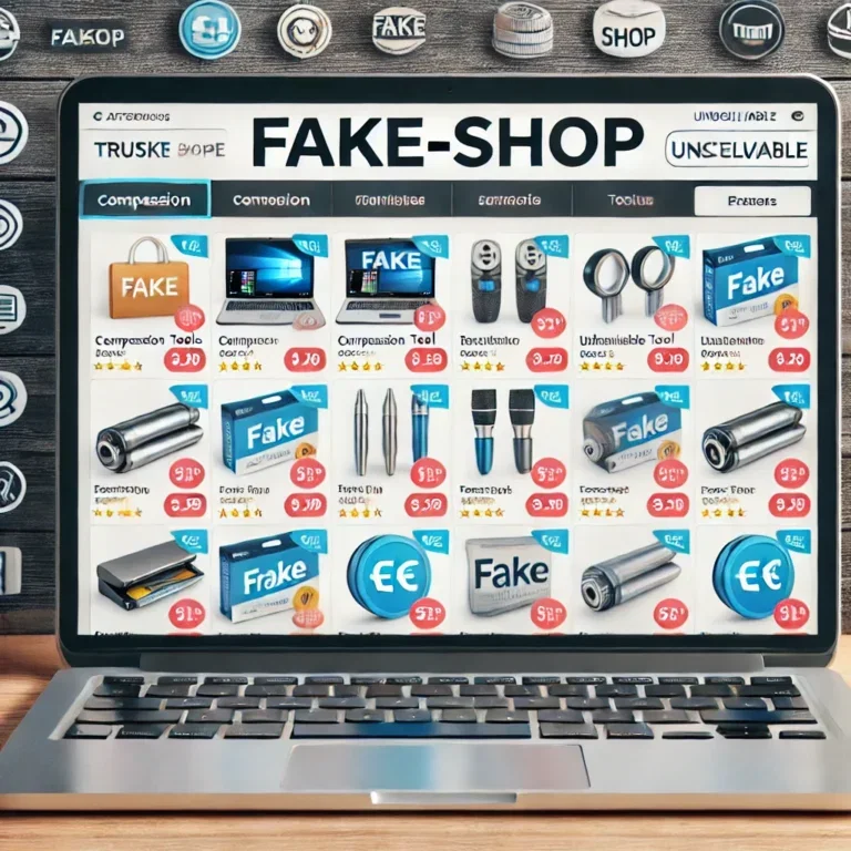 Warnung vor Betrug: Fake Shop ginser-tech.de