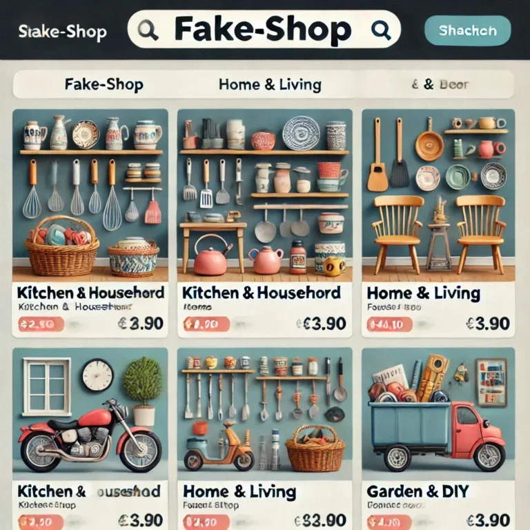 Warnung vor Betrug: Fake Shop vorase.de