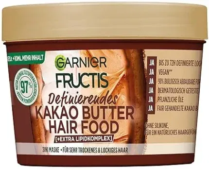 Garnier Fructis definierende Kakao Butter Haarmaske