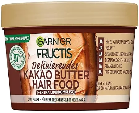 Garnier Fructis Definierende Kakao Butter Haarmaske