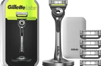 Gillette Labs Nassrasierer + 5 Rasierklingen